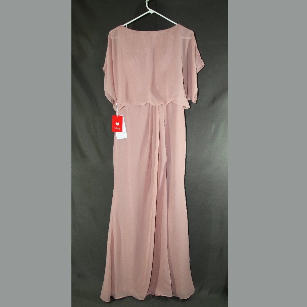 JJ's House Special Occasion Dress / Formal Dress Dusty Rose NWT